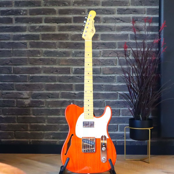 G&L TASCBSH-Clear Orange Maple elektrische gitaar