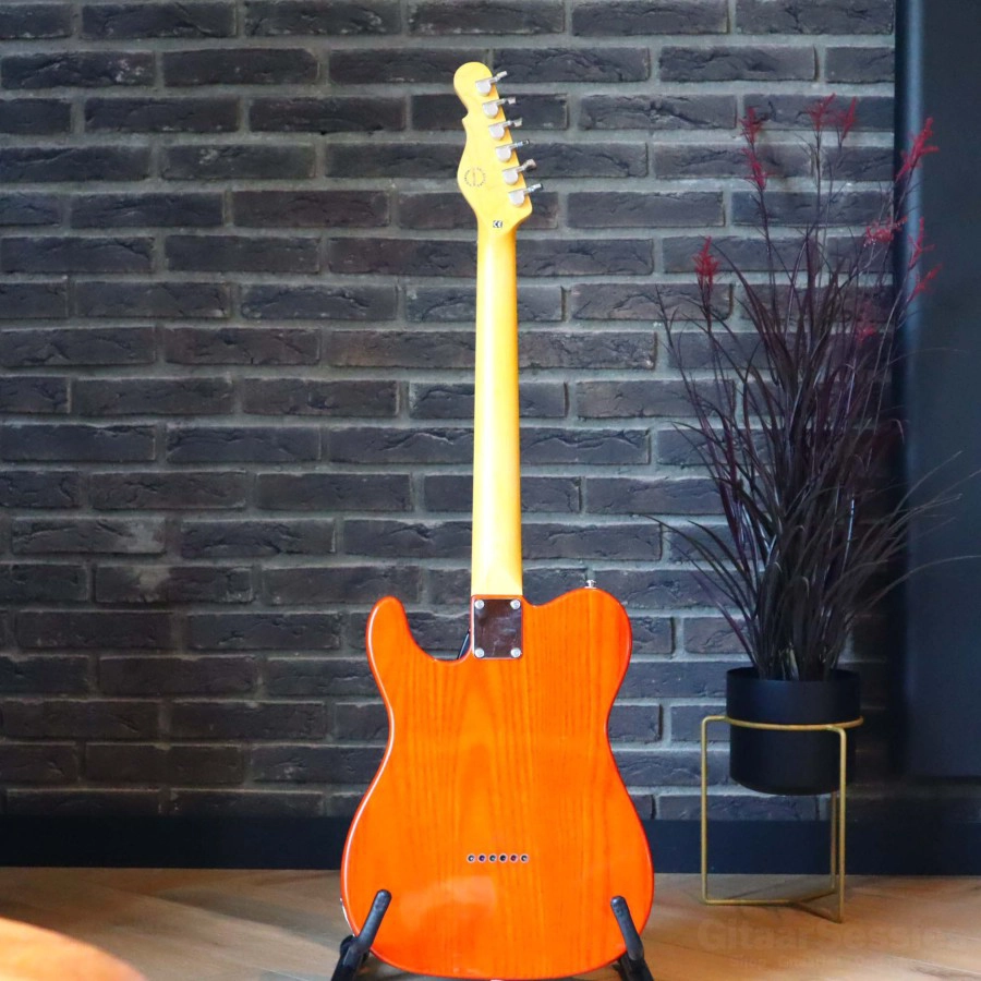 G&L TASCBSH-Clear Orange Maple elektrische gitaar