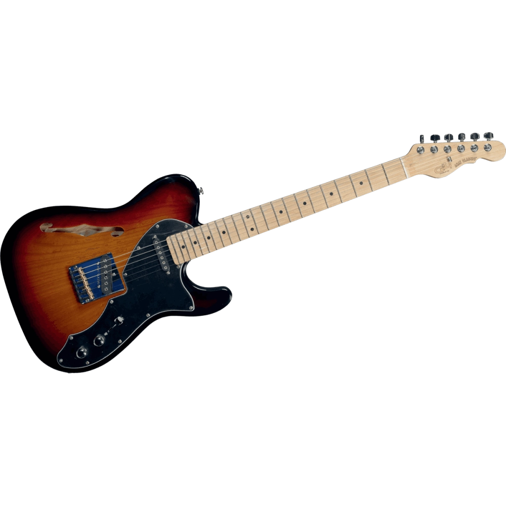 G&L ASCL-3 Tone Sunburst Maple elektrische gitaar