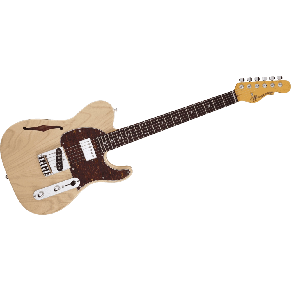 G&L TASCBSH-Blond Palissander elektrische gitaar