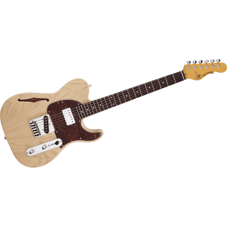 G&L TASCBSH-Blond Palissander elektrische gitaar