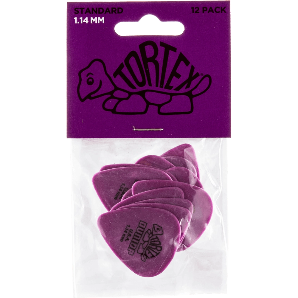 Dunlop plectrums zakje met 12, 1,14 mm