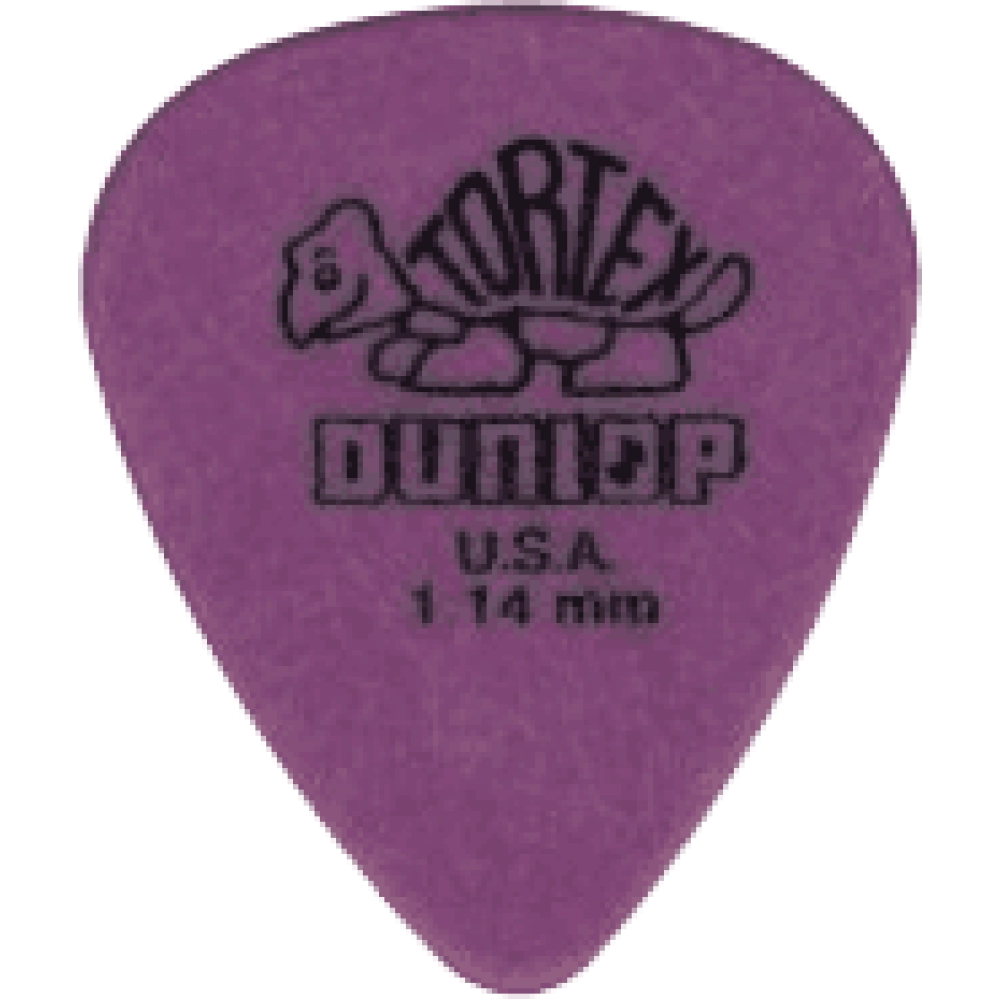 Dunlop plectrums zakje met 72 hard, violet