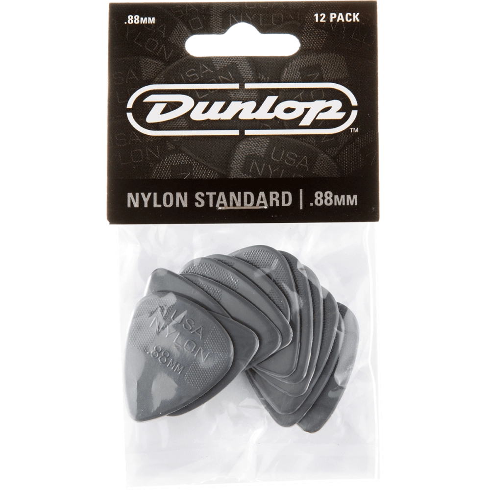 Dunlop plectrums zakje met 12, 0,88 mm