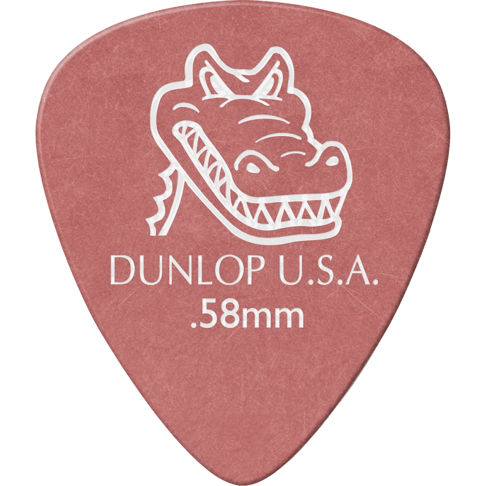 Dunlop plectrums zakje met 72, soepel/medium, rood