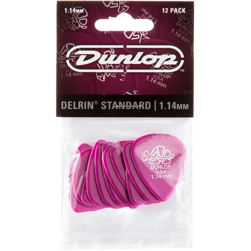 Dunlop plectrums player's pack met 12, 1,14mm