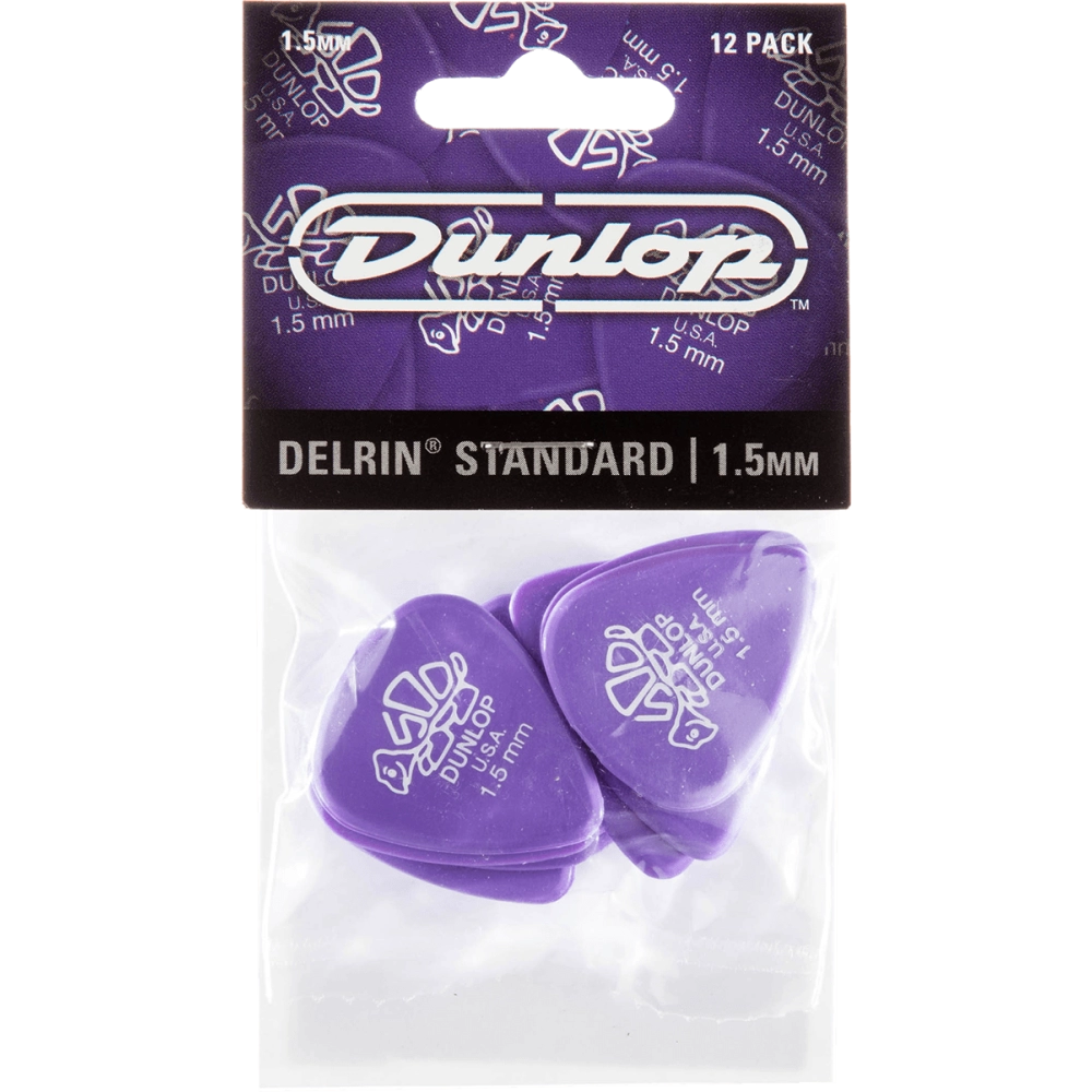 Dunlop plectrums player's pack met 12, 1,50mm