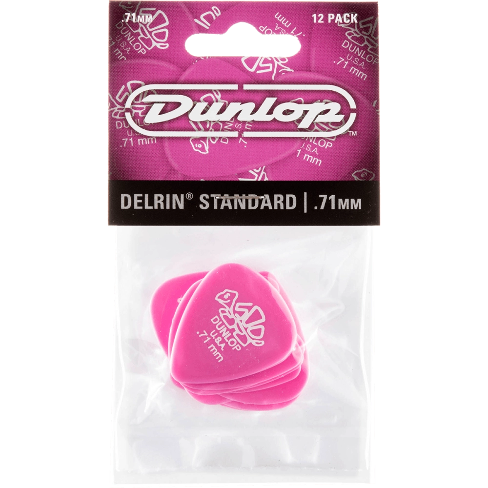 Dunlop plectrums player's pack met 12, 0,71mm