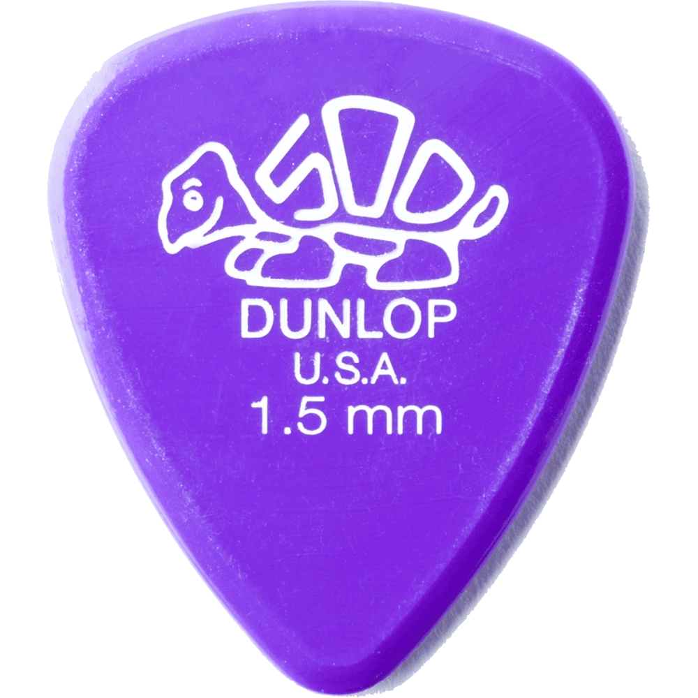 Dunlop plectrums zakje met 72, super  hard, lavendel