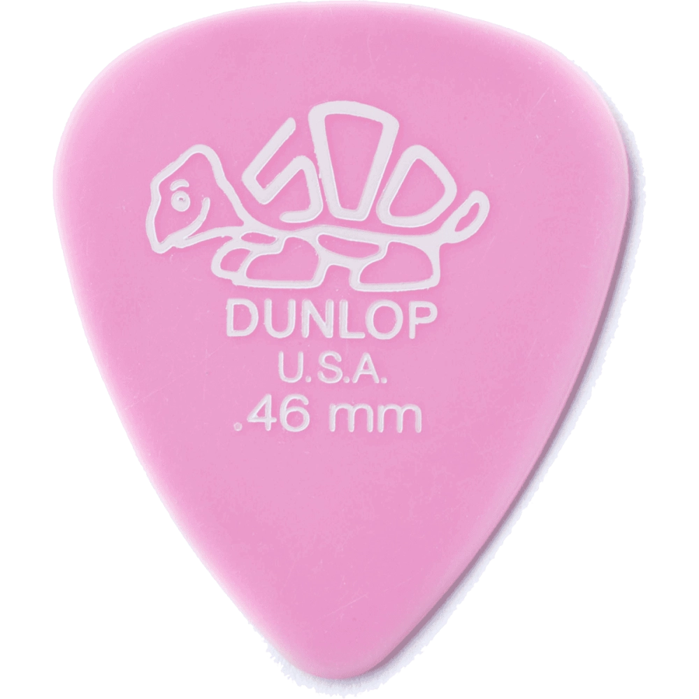 Dunlop plectrums zakje met 72, soepel, roos pastel