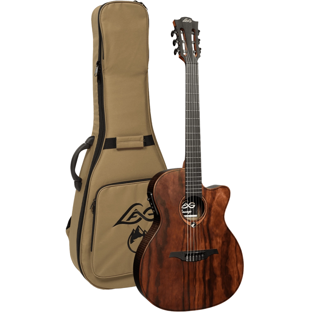 Lag GLA SAUVAGE-N-ASCE GREEN GUITARS