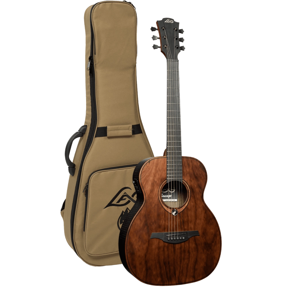 Lag GLA SAUVAGE-TE GREEN GUITARS