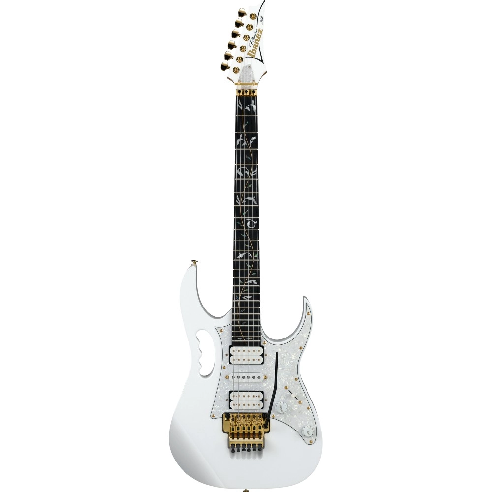 Ibanez JEM7VPWH Steve Vai Premium elektrische gitaar met tas