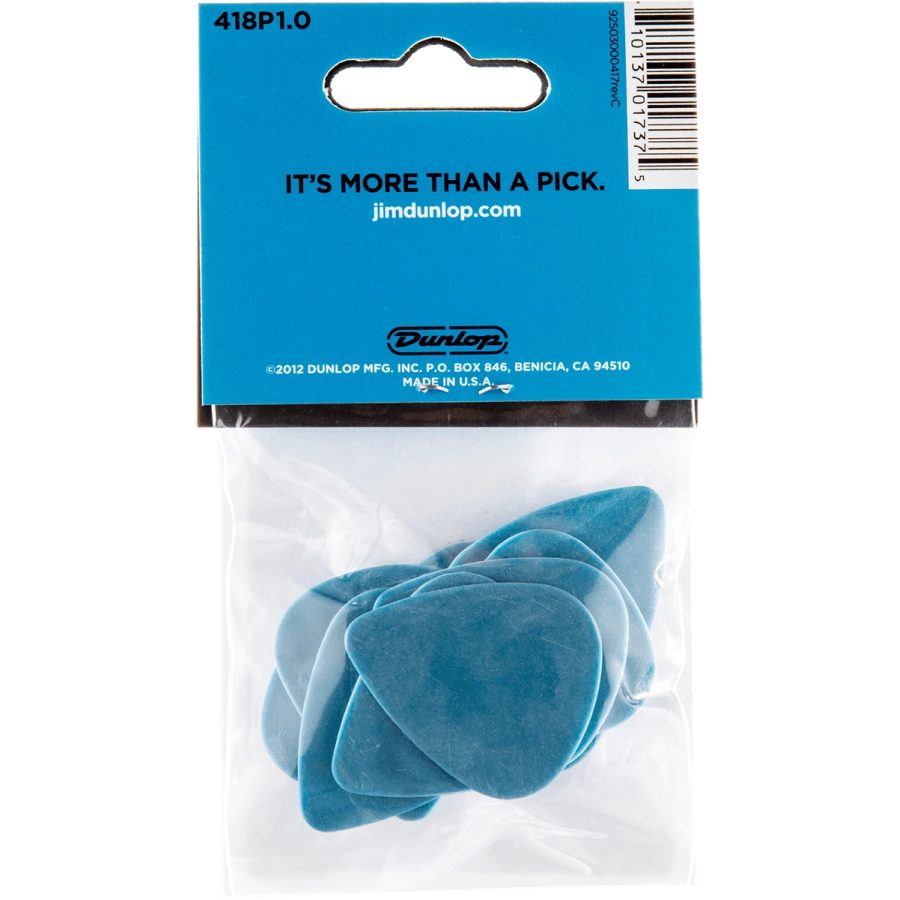 Dunlop plectrums zakje met 12, 1,00 mm