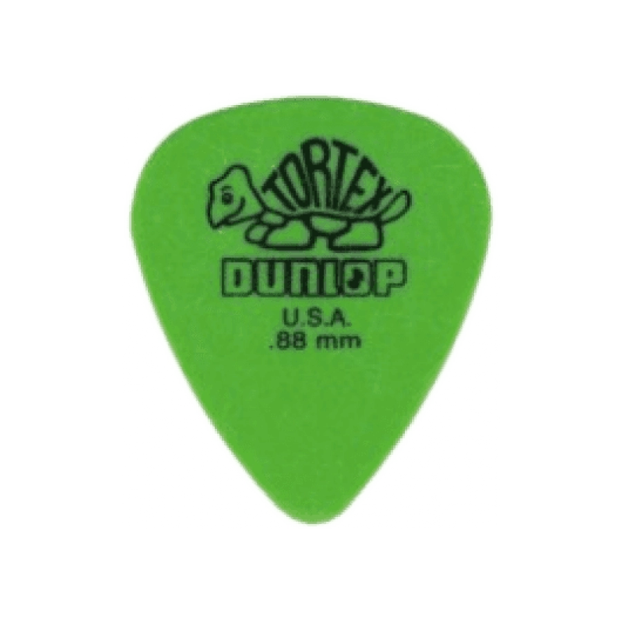 Dunlop plectrums zakje met 72 medium, groen