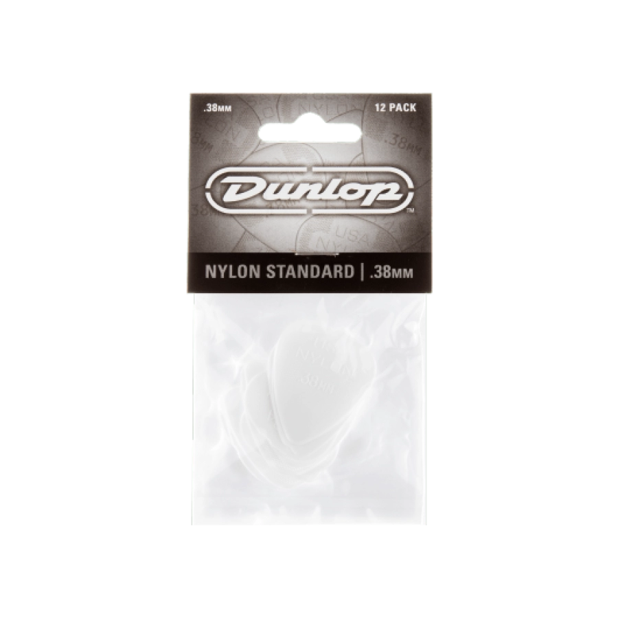 Dunlop plectrums zakje met 12, 0,38 mm