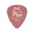 Dunlop plectrums zakje met 72, soepel/medium, rood