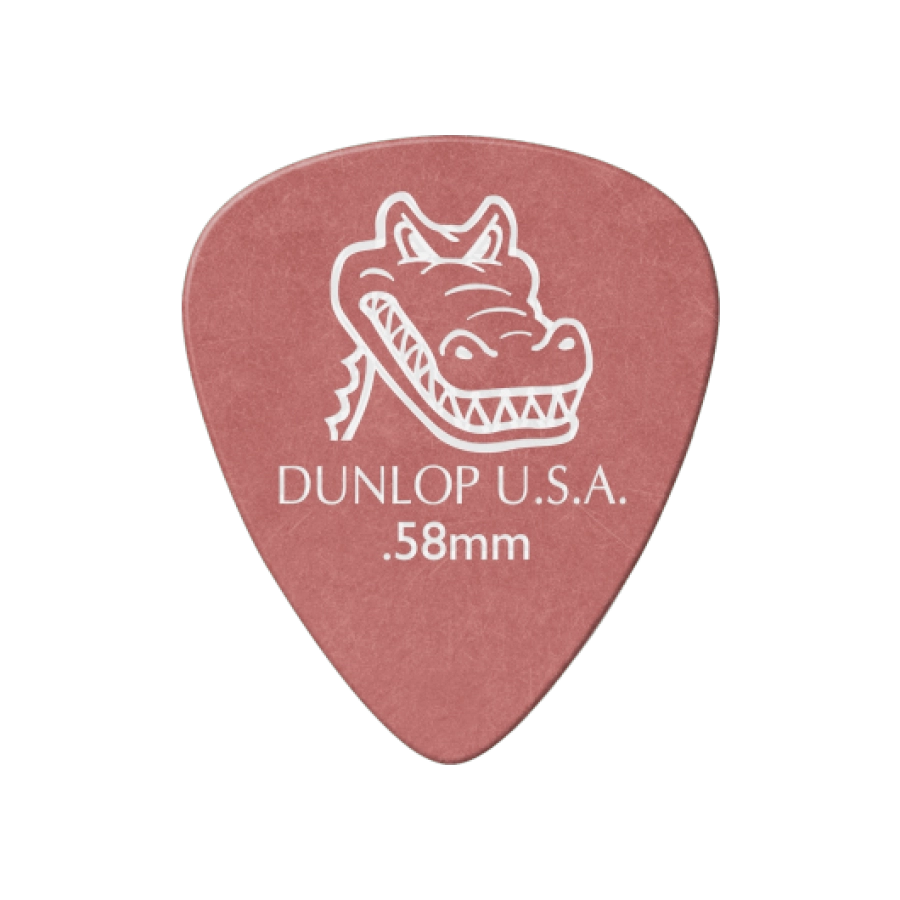 Dunlop plectrums zakje met 72, soepel/medium, rood