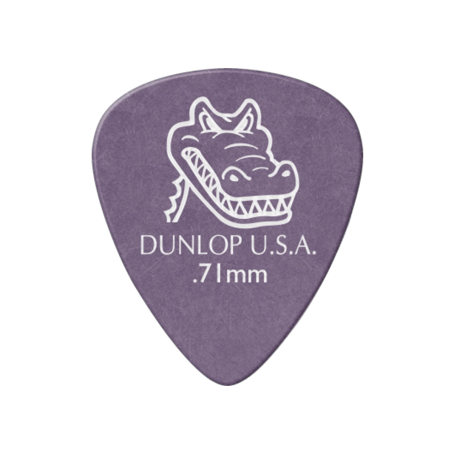 Dunlop plectrums zakje met 72, medium, mauve