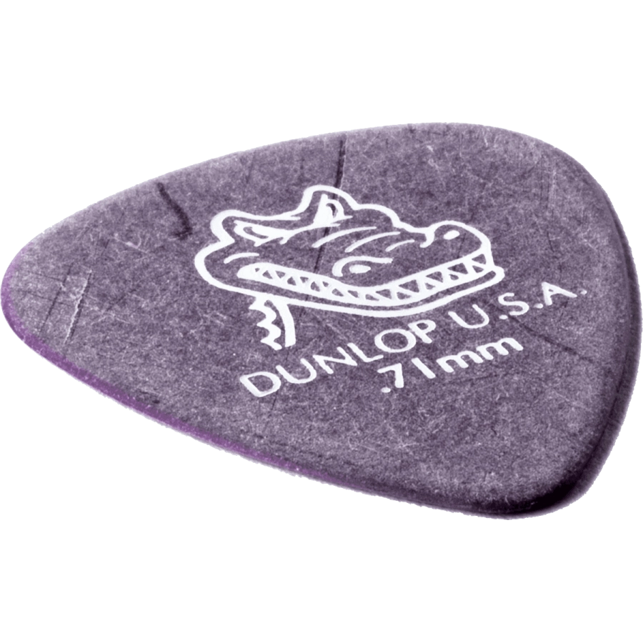 Dunlop plectrums zakje met 72, medium, mauve