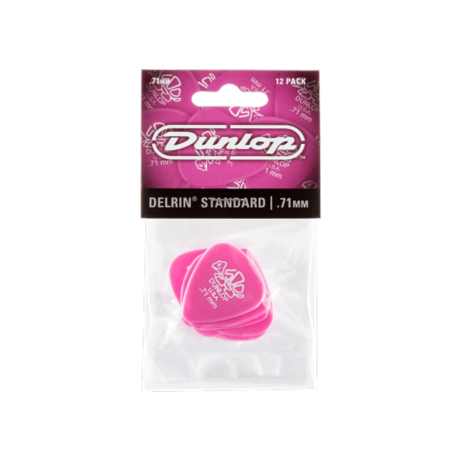 Dunlop plectrums player's pack met 12, 0,71mm