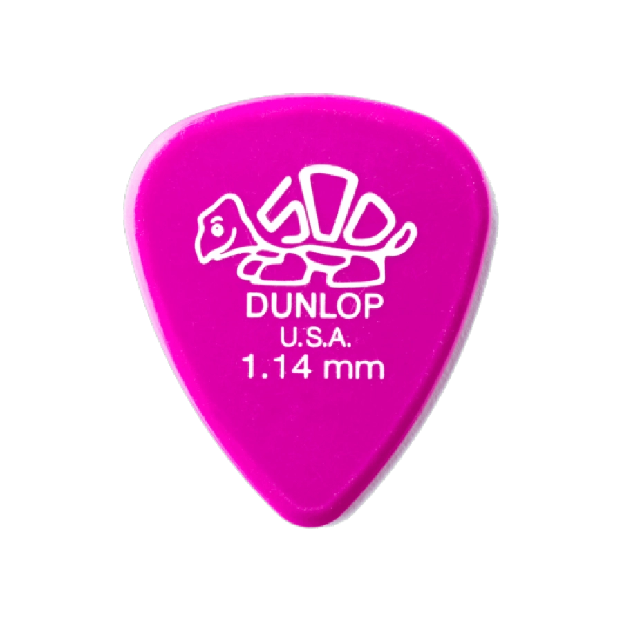 Dunlop plectrums zakje met 72, zeer hard, magenta