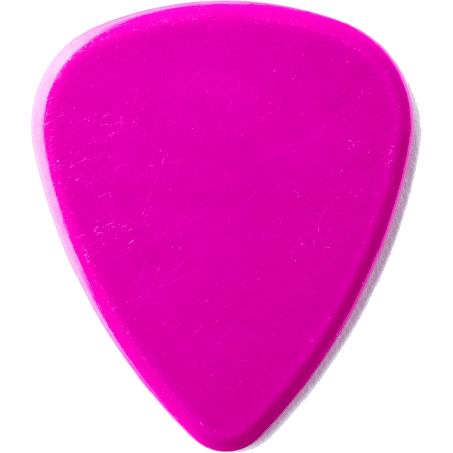 Dunlop plectrums zakje met 72, zeer hard, magenta