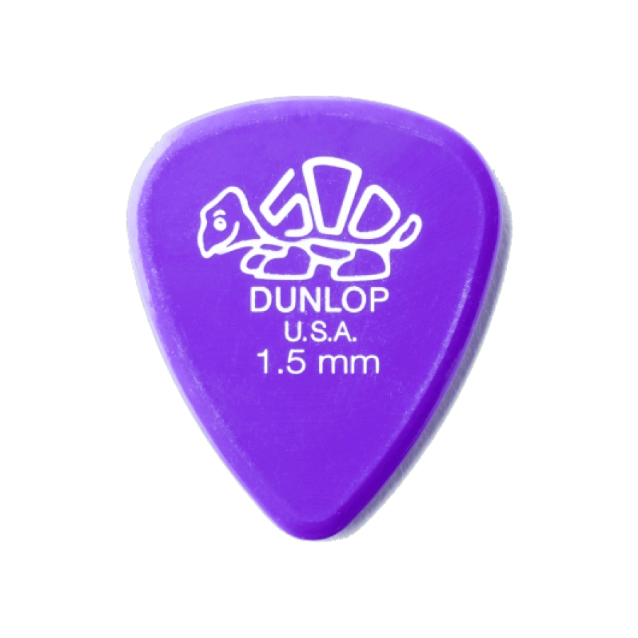 Dunlop plectrums zakje met 72, super  hard, lavendel