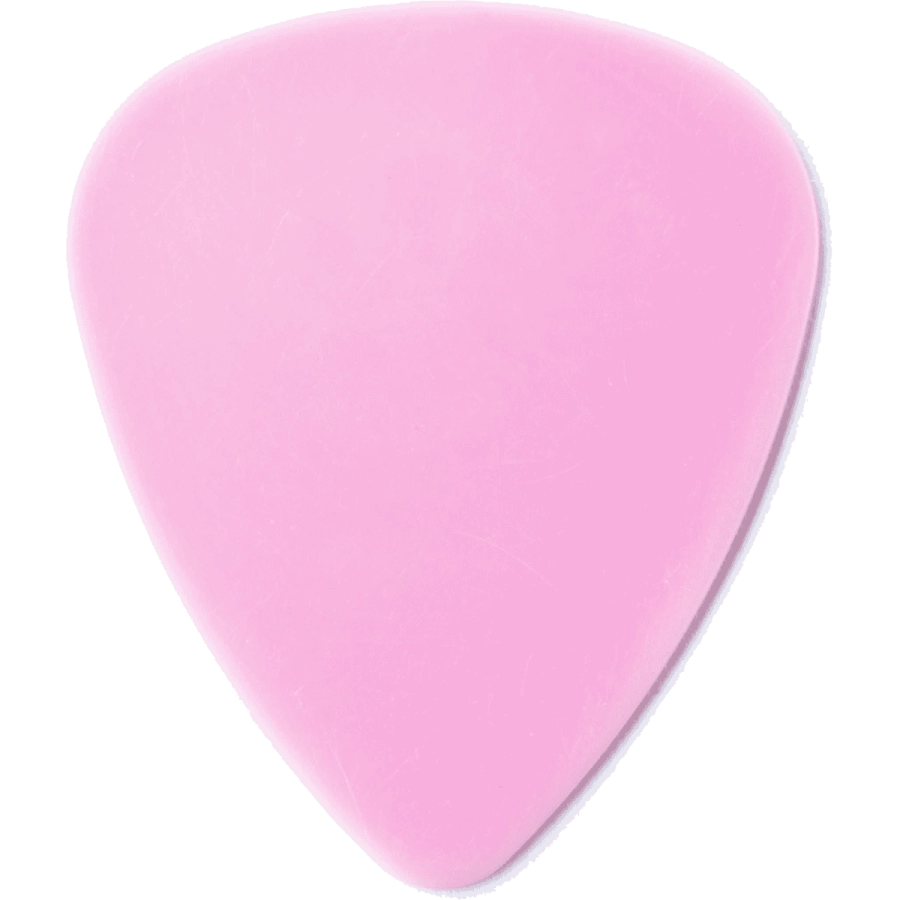 Dunlop plectrums zakje met 72, soepel, roos pastel