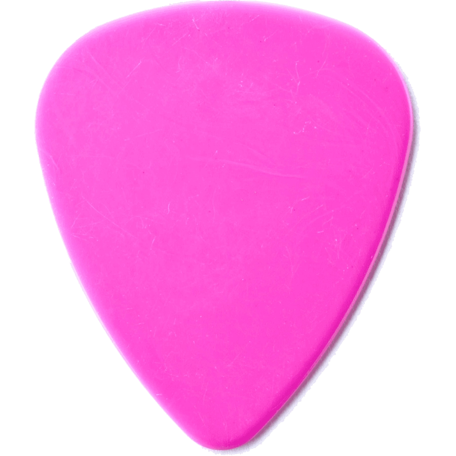 Dunlop plectrums zakje met 72, medium, roos