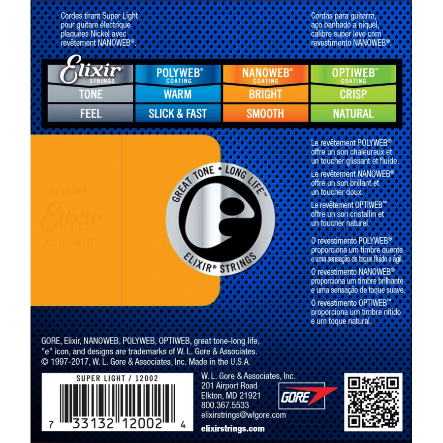 Elixir CEL 12002 extra light !09-11-16-24-32-42
