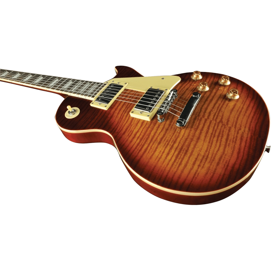 Eko GEE VL480-CSB type lp aged cherry sunburst flamed