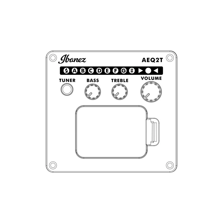 Ibanez AEG74MHS akoestische gitaar